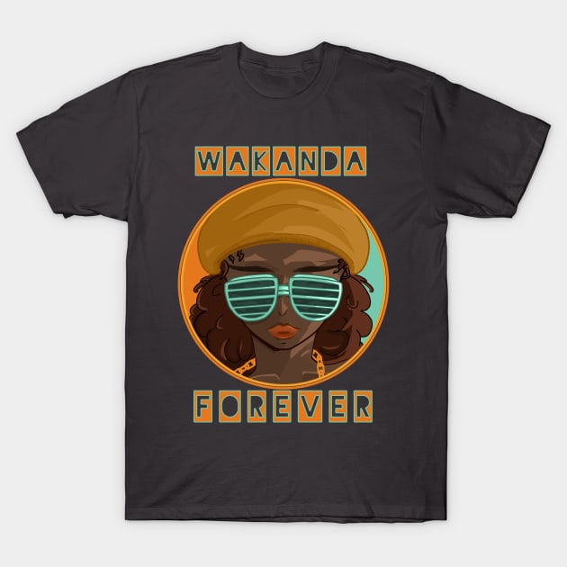 Wakanda Forever T-Shirt by Sarri